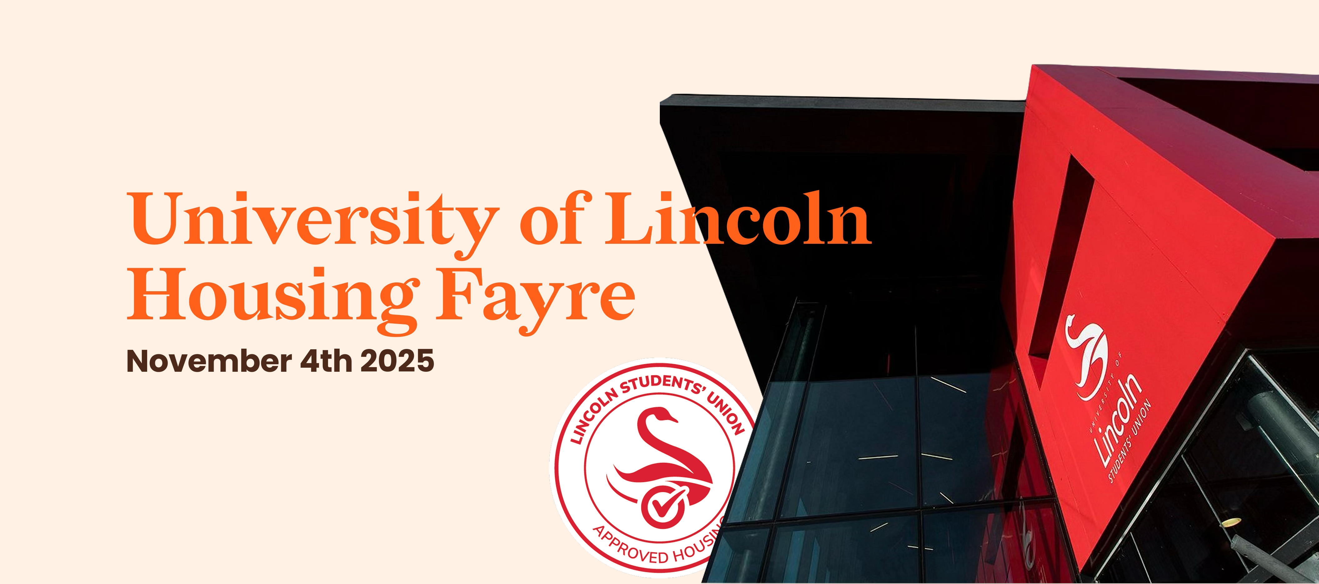 University of Lincoln Housing Fair 2025 | Find Your Next Student Home Early with Student Housing
